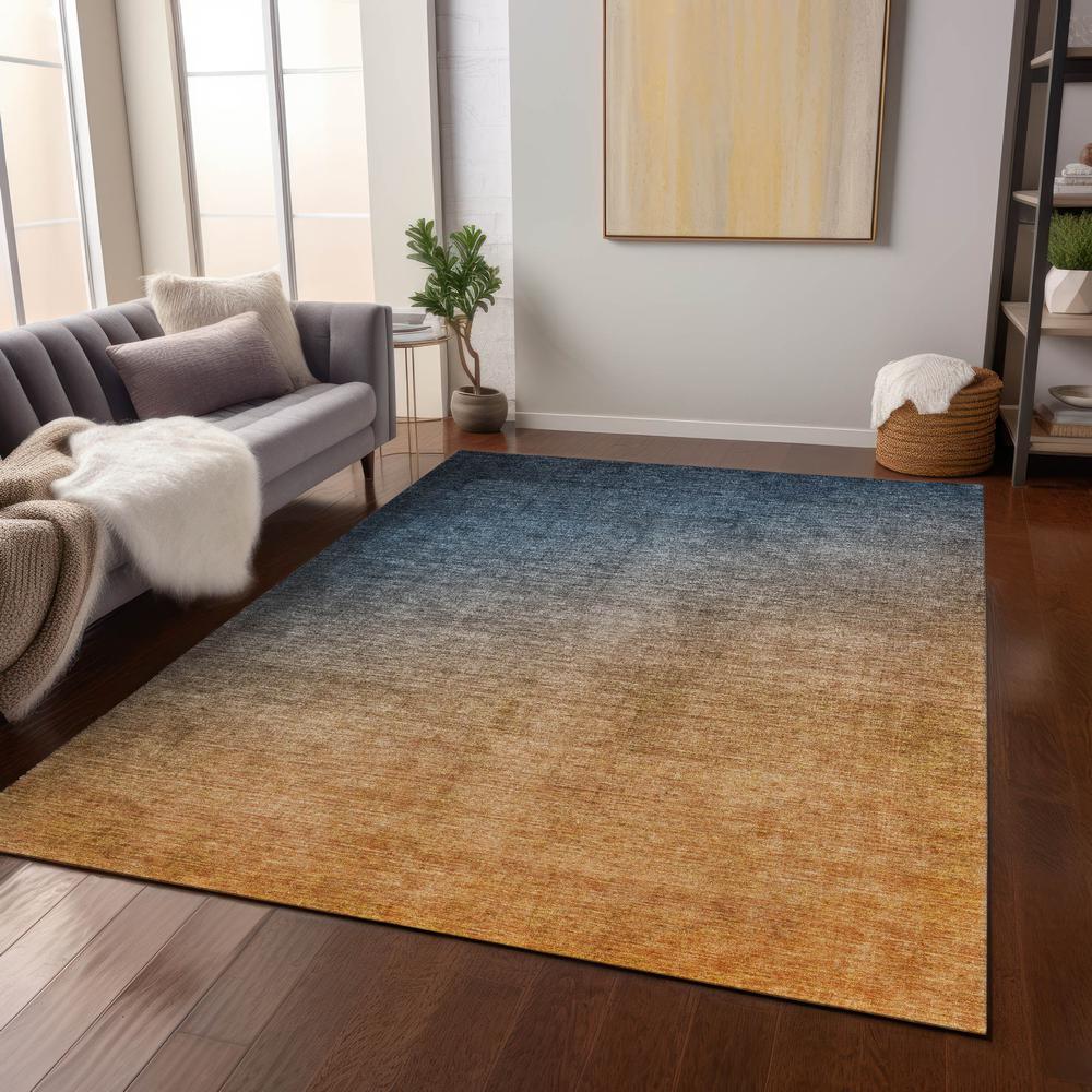 Chantille ACN569 Blue 5' x 7'6" Rug. Picture 8
