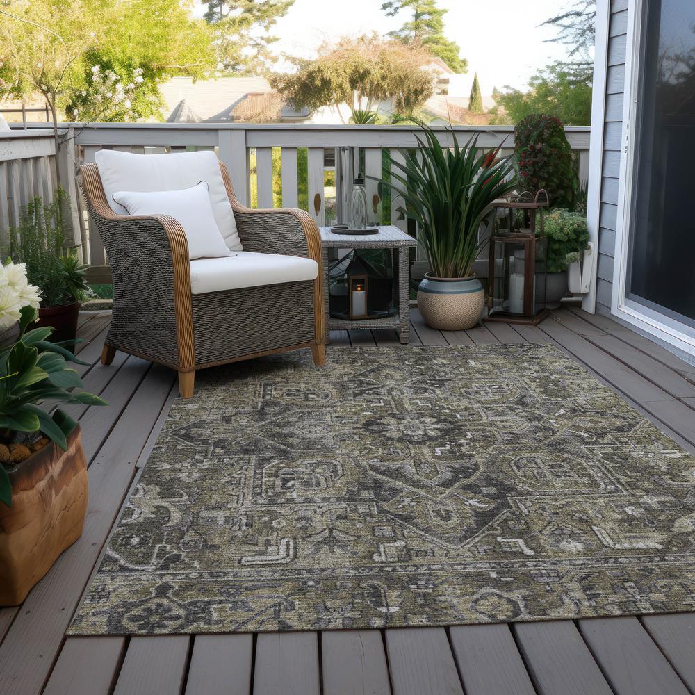 Chantille ACN570 Brown 5' x 7'6" Rug. Picture 9