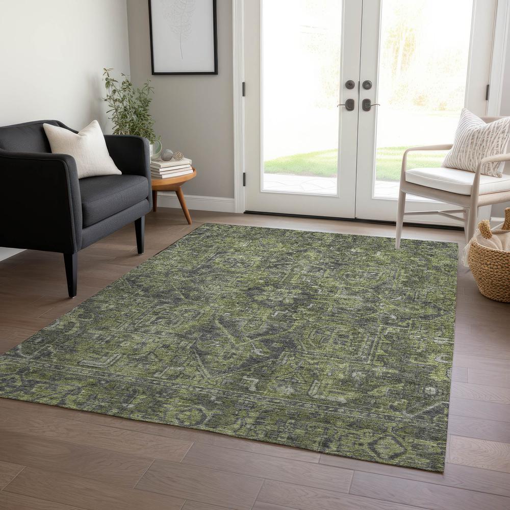 Chantille ACN571 Green 5' x 7'6" Rug. Picture 6