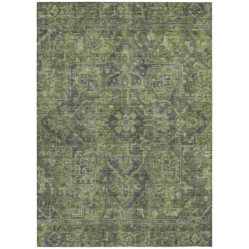 Chantille ACN571 Green 5' x 7'6" Rug. Picture 1