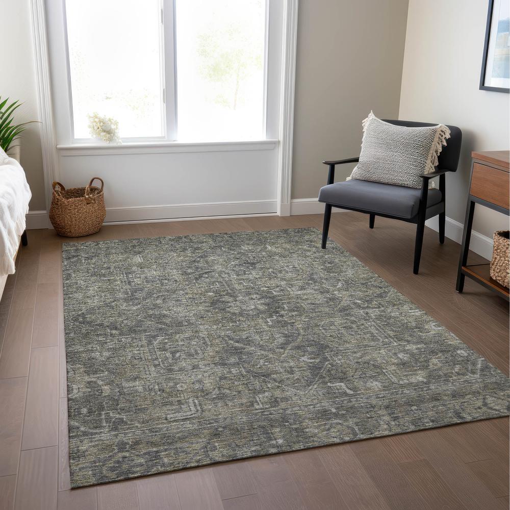 Chantille ACN571 Brown 5' x 7'6" Rug. Picture 7