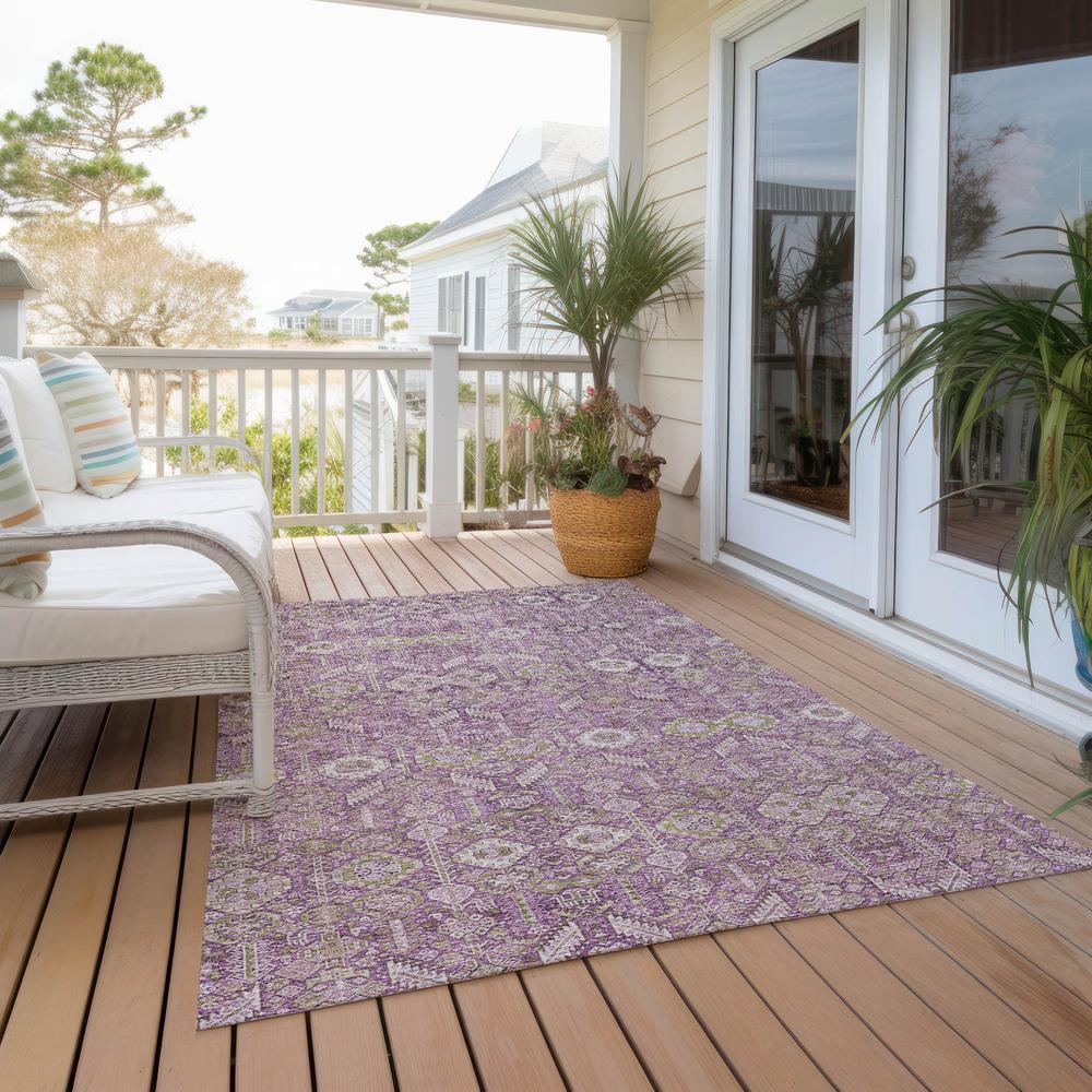 Chantille ACN574 Purple 5' x 7'6" Rug. Picture 8
