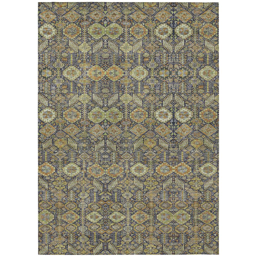 Chantille ACN574 Orange 5' x 7'6" Rug. Picture 1