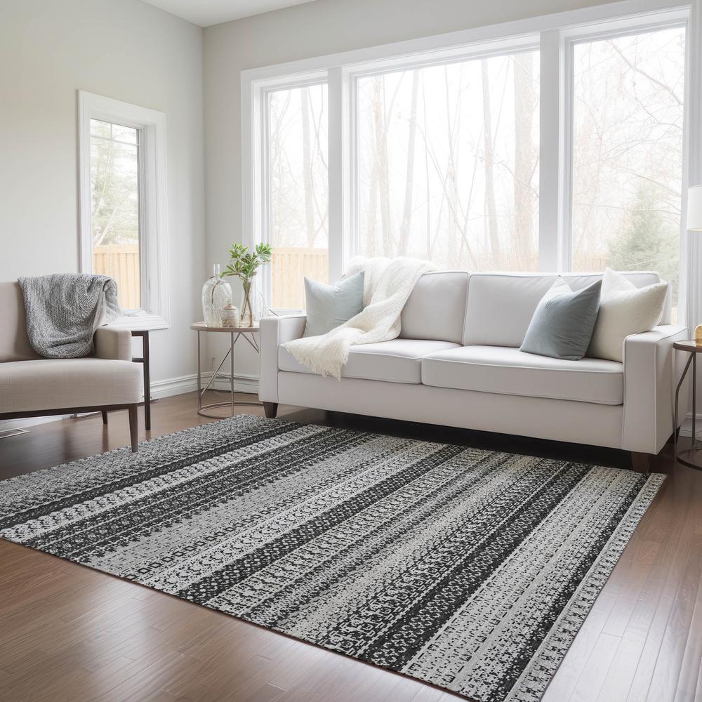 Chantille ACN576 Black 5' x 7'6" Rug. Picture 6