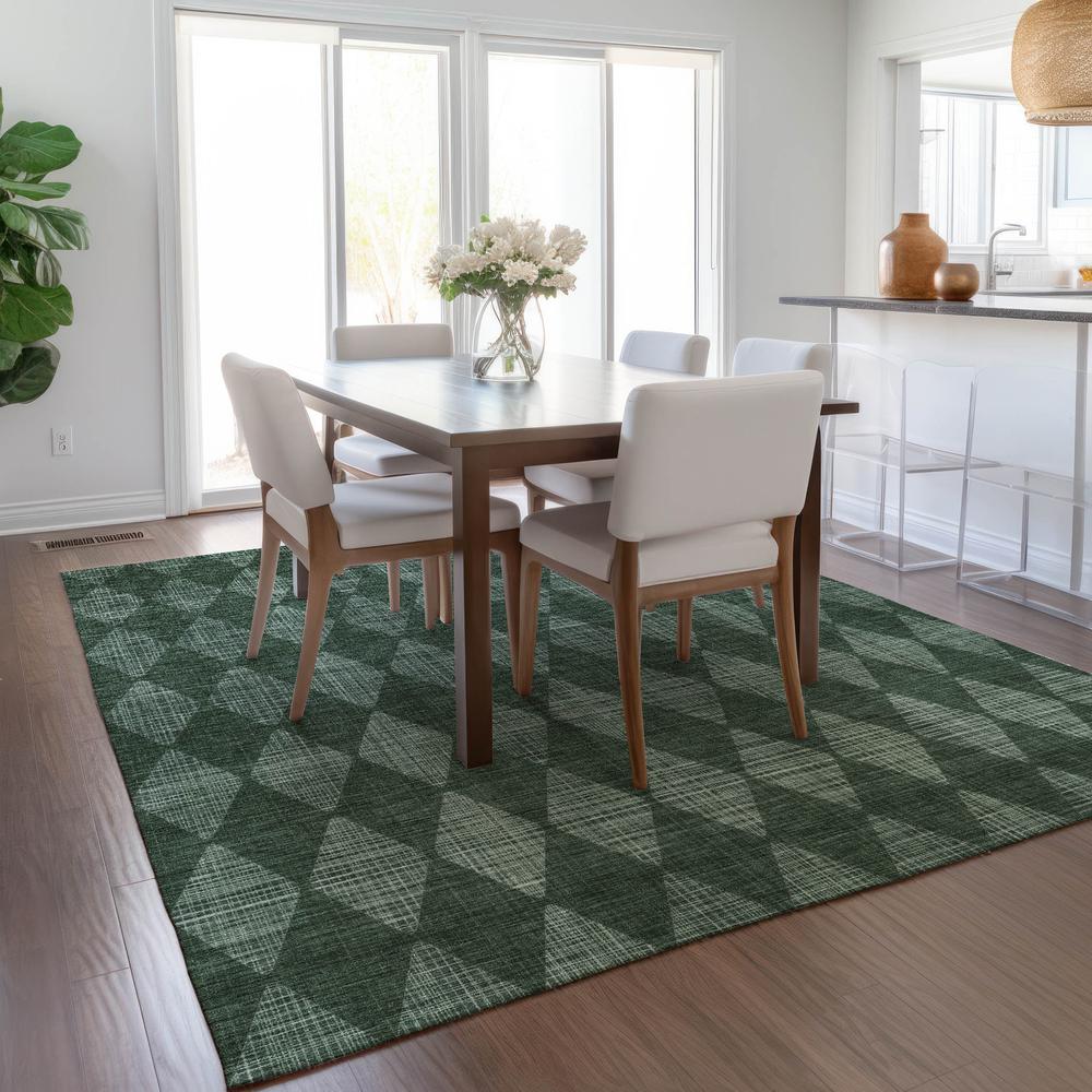 Chantille ACN578 Green 5' x 7'6" Rug. Picture 7