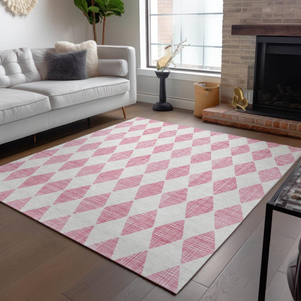 Chantille ACN578 Pink 5' x 7'6" Rug. Picture 7