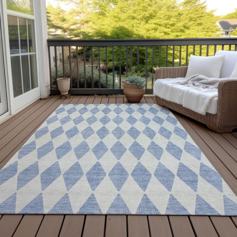 Chantille ACN578 Blue 3' x 5' Rug. Picture 8