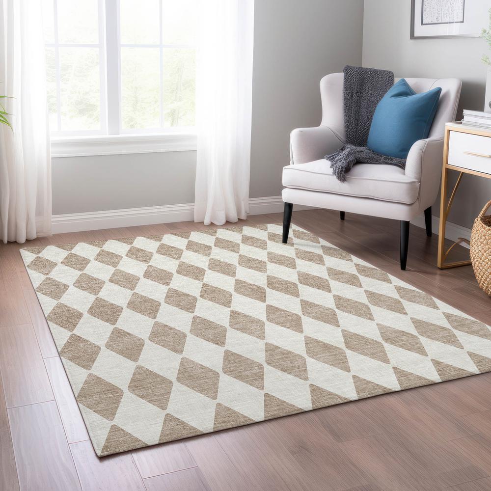 Chantille ACN578 Brown 5' x 7'6" Rug. Picture 6