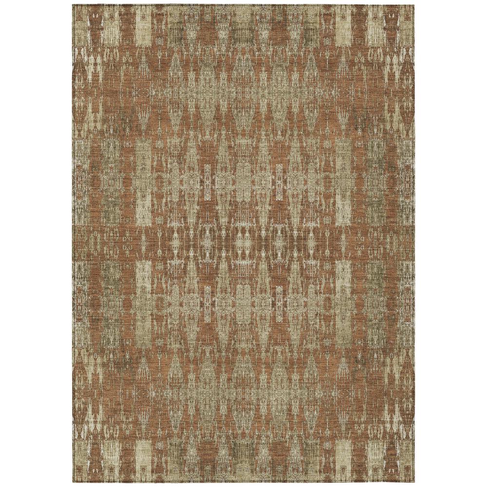 Chantille ACN580 Orange 5' x 7'6" Rug. Picture 1