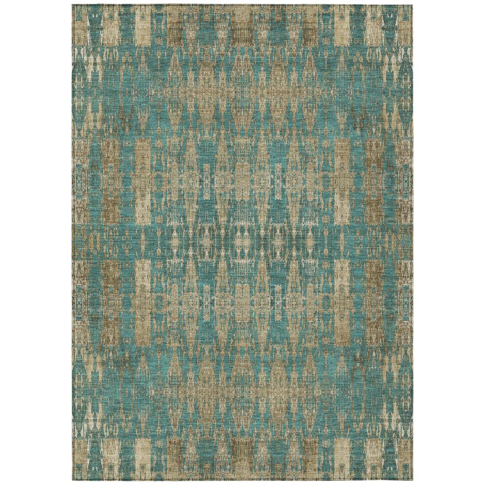 Chantille ACN580 Teal 5' x 7'6" Rug. Picture 1