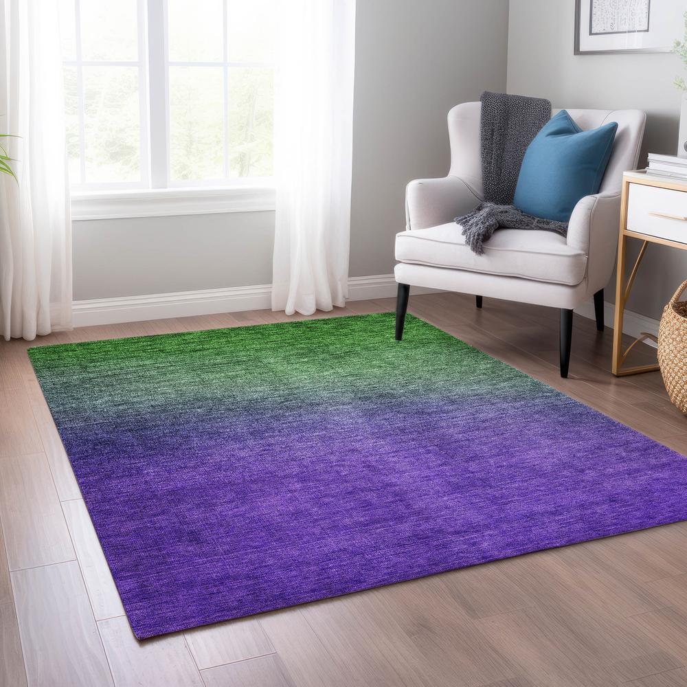 Chantille ACN587 Green 5' x 7'6" Rug. Picture 6