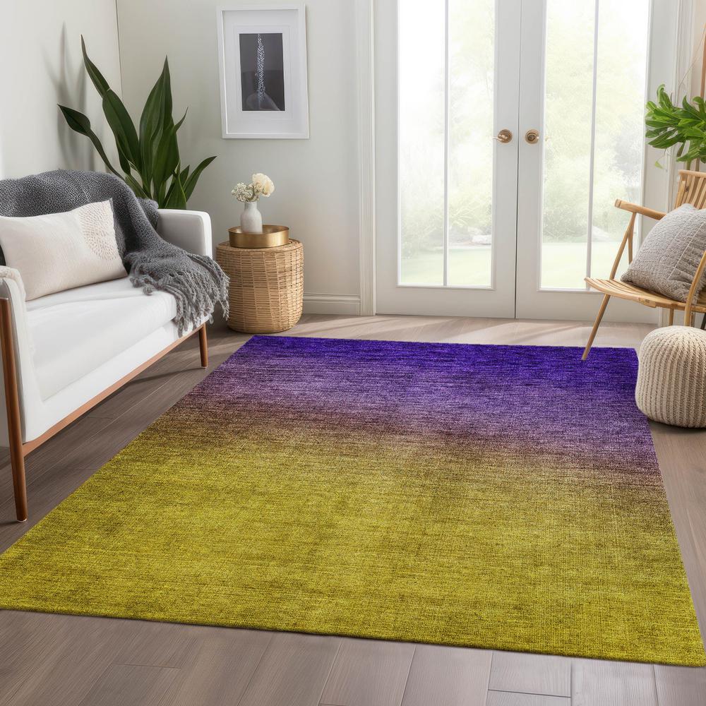 Chantille ACN587 Purple 5' x 7'6" Rug. Picture 6
