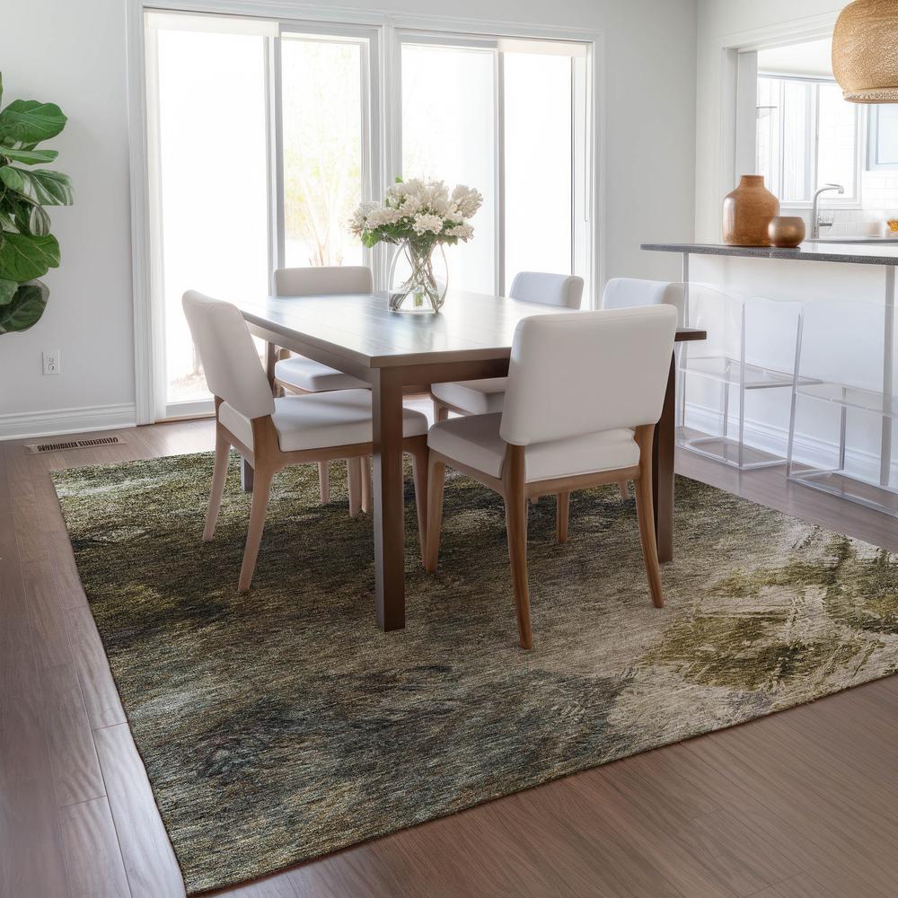 Chantille ACN590 Brown 5' x 7'6" Rug. Picture 7