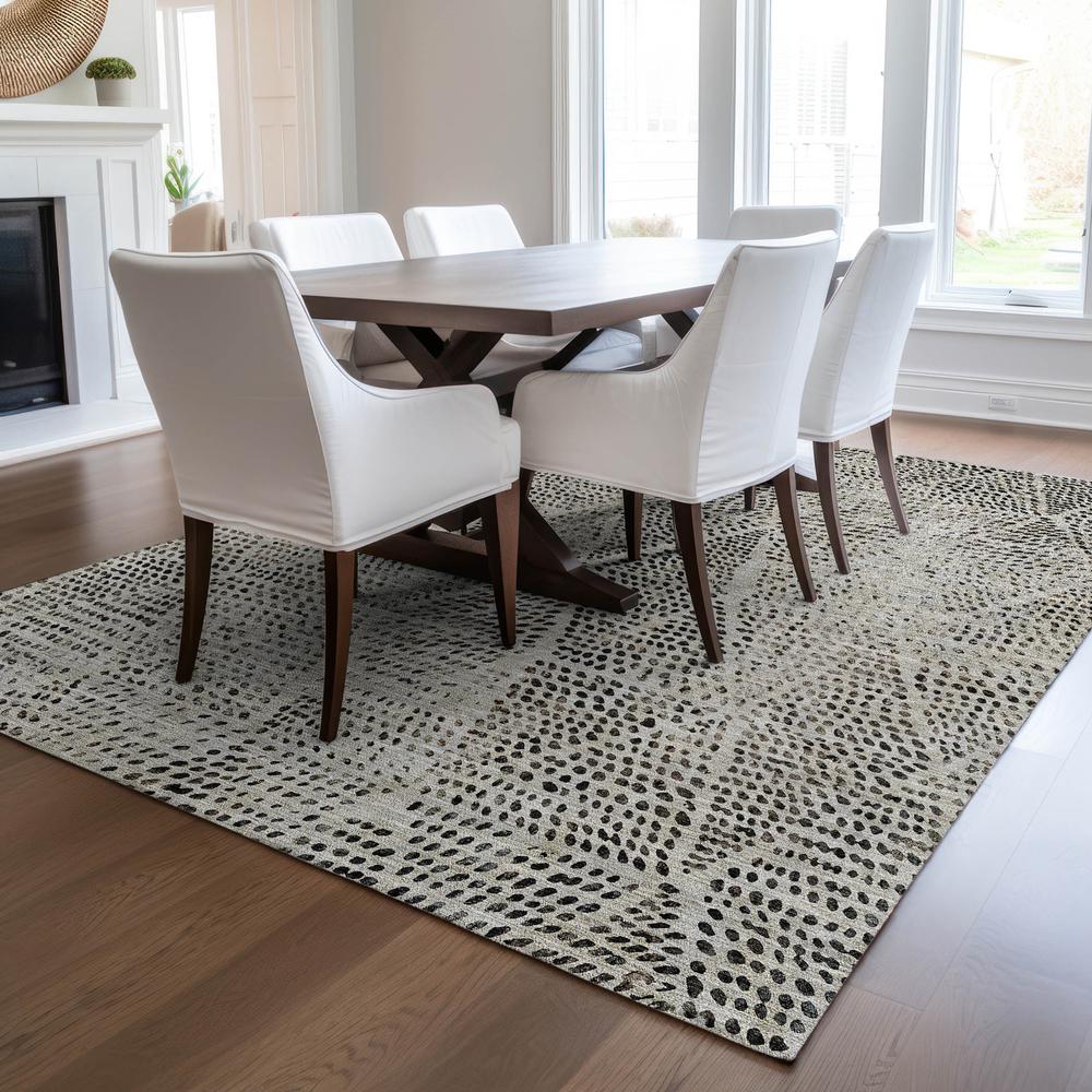Chantille ACN591 Gray 5' x 7'6" Rug. Picture 6
