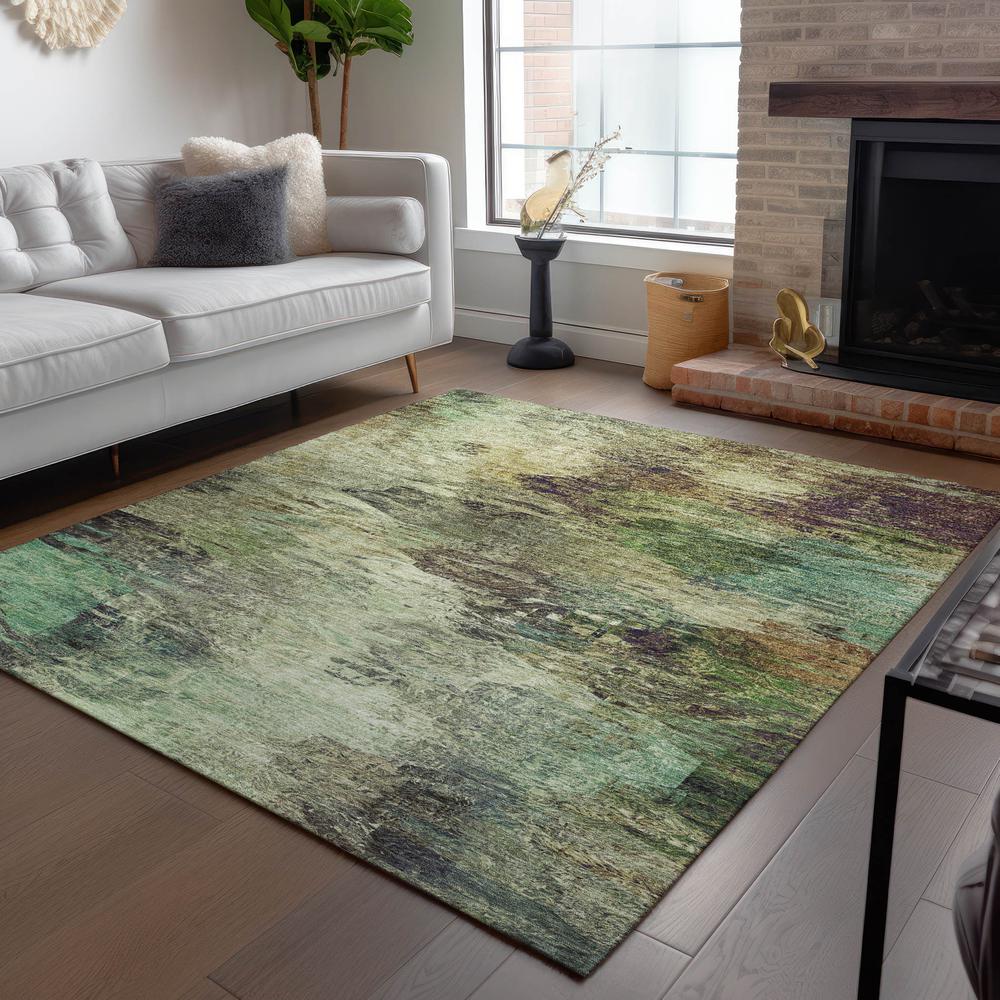 Chantille ACN592 Brown 5' x 7'6" Rug. Picture 7