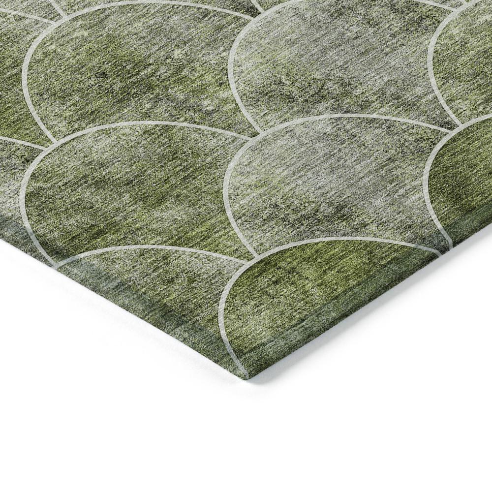 Chantille ACN594 Green 2'6" x 3'10" Rug. Picture 3