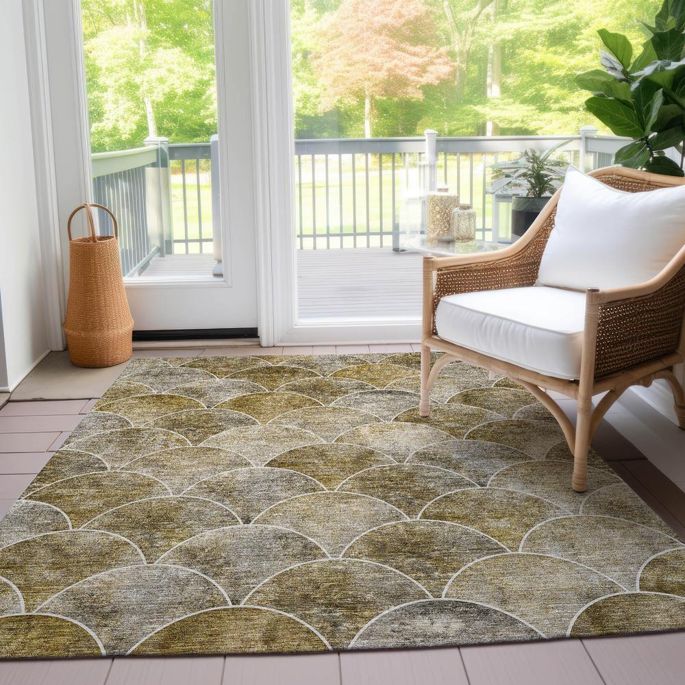 Chantille ACN594 Brown 5' x 7'6" Rug. Picture 7