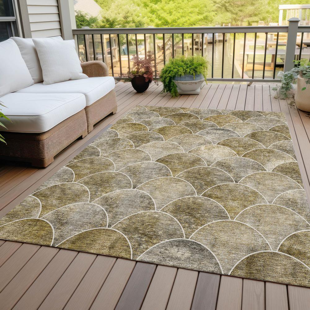 Chantille ACN594 Brown 3' x 5' Rug. Picture 8