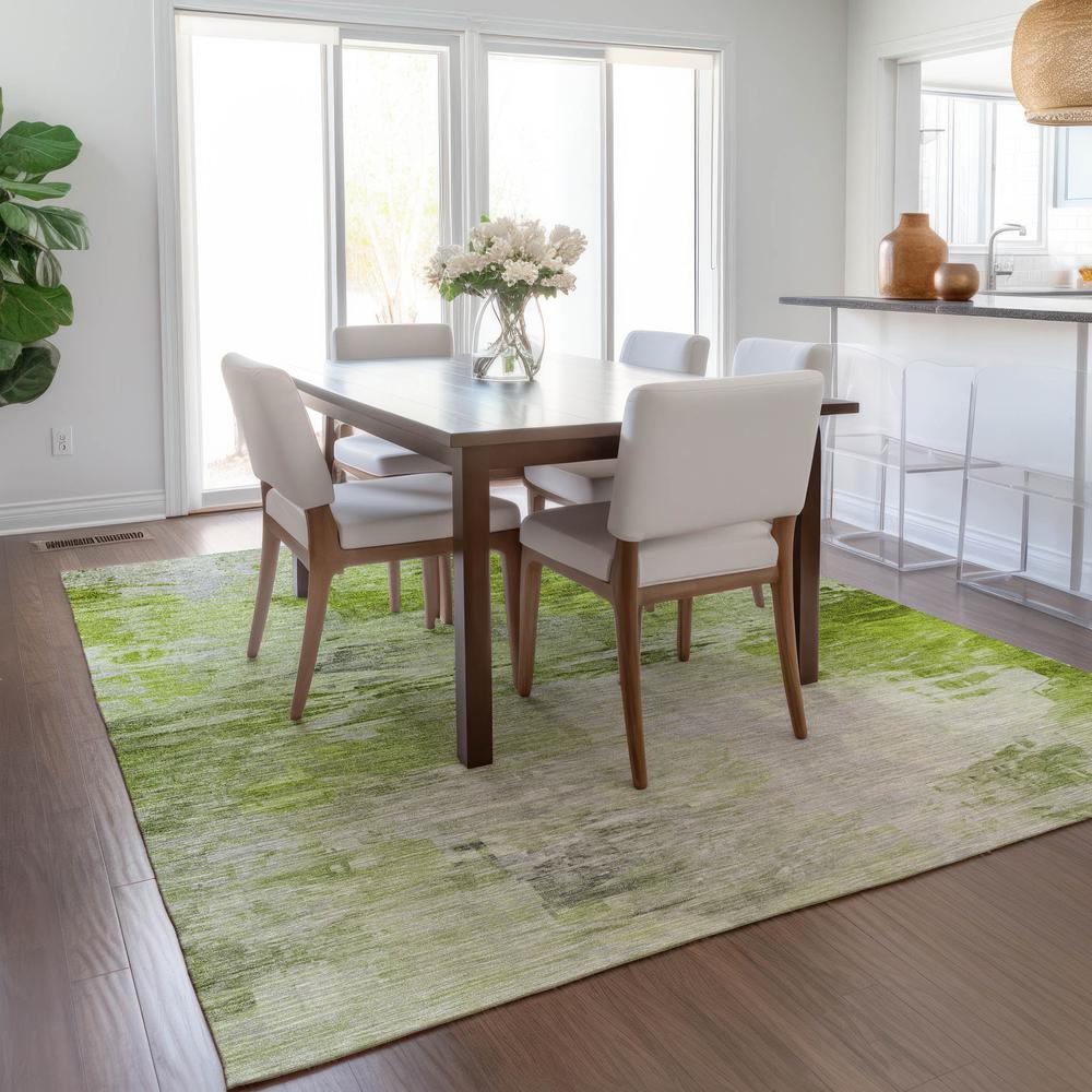 Chantille ACN595 Green 5' x 7'6" Rug. Picture 7
