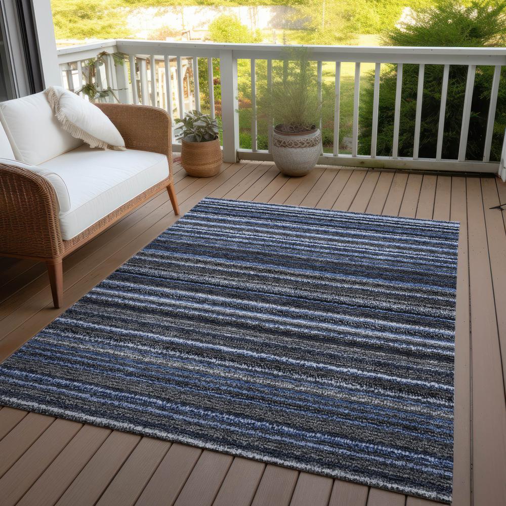 Chantille ACN598 Blue 3' x 5' Rug. Picture 8