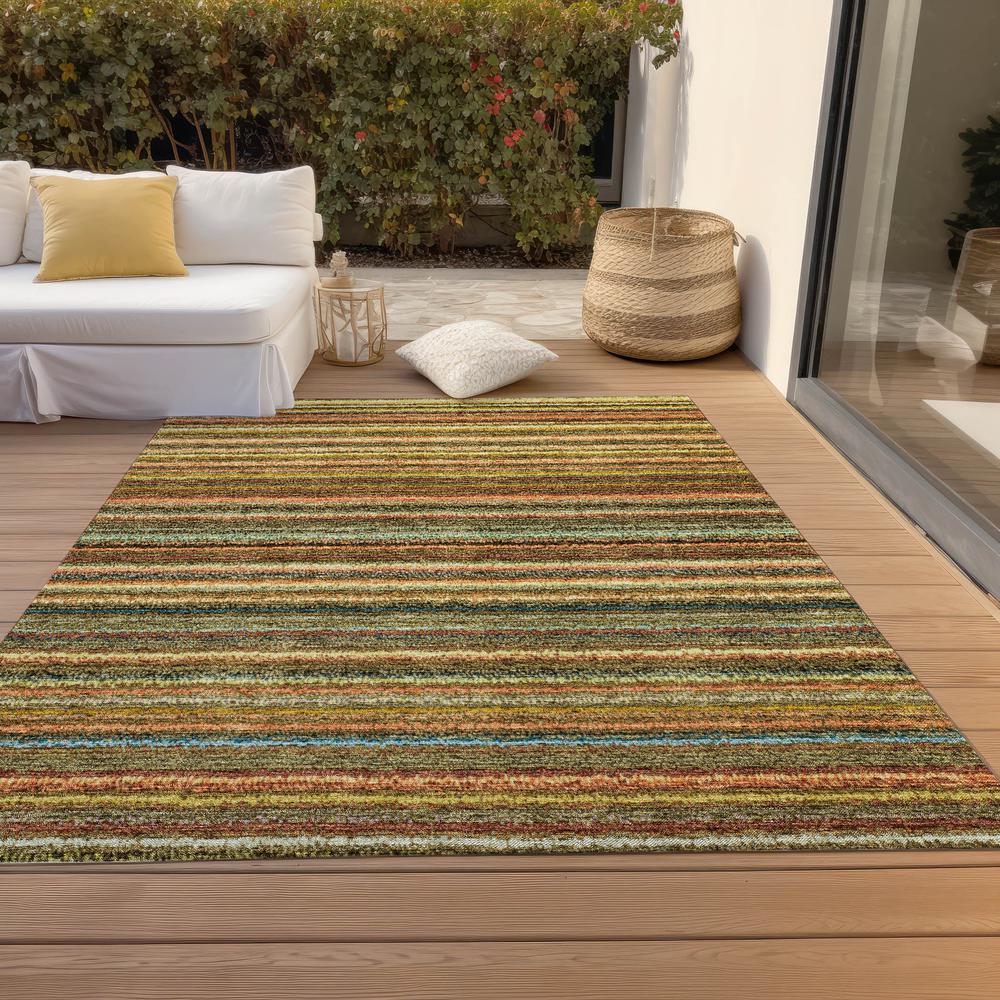 Chantille ACN598 Orange 3' x 5' Rug. Picture 8
