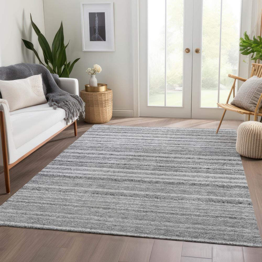 Chantille ACN598 Gray 5' x 7'6" Rug. Picture 6
