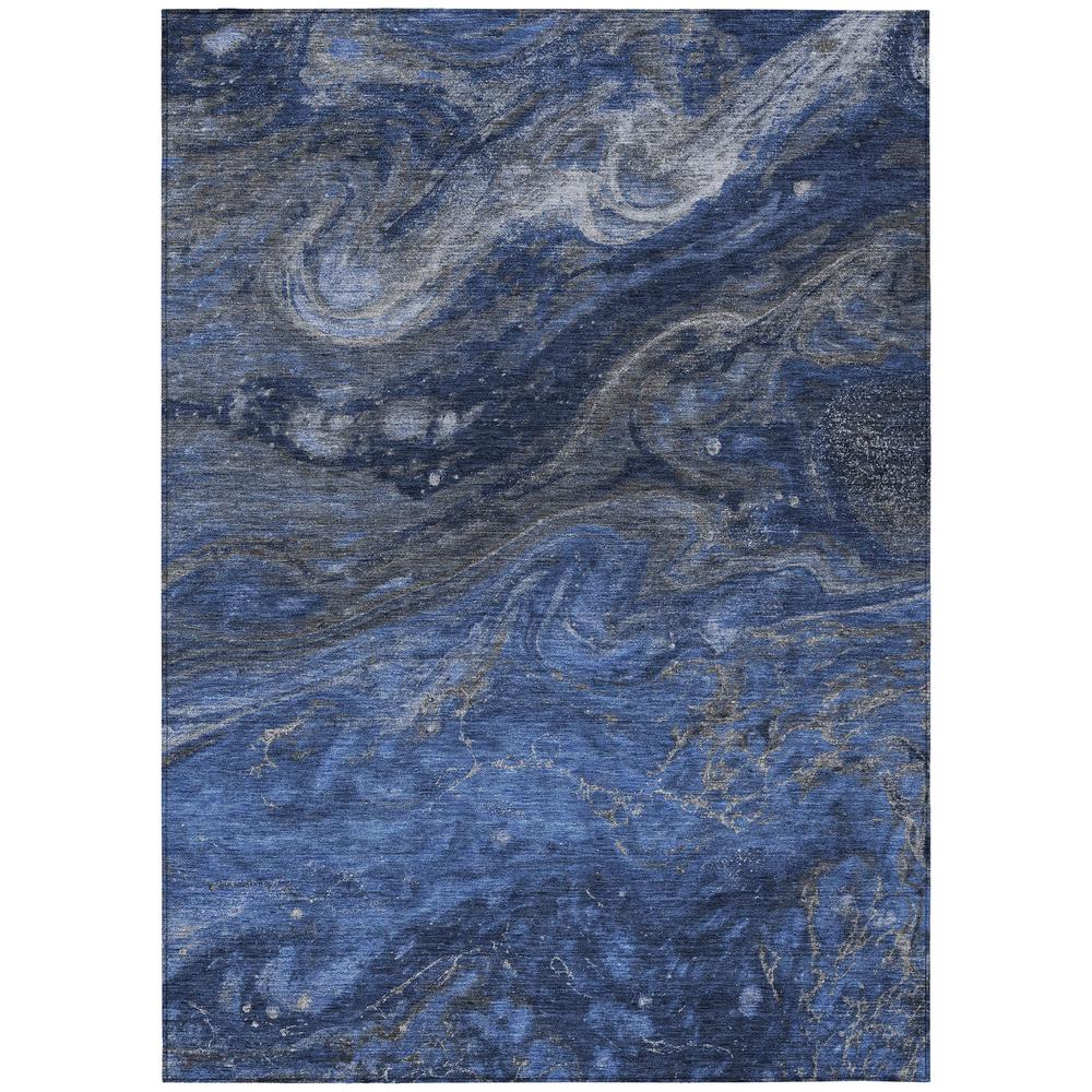 Chantille ACN599 Blue 5' x 7'6" Rug. Picture 1