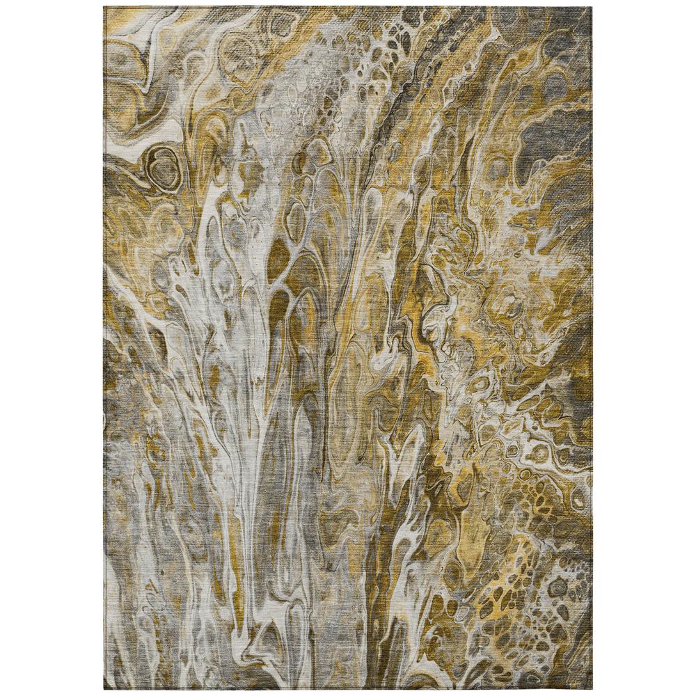 Chantille ACN602 Brown 5' x 7'6" Rug. Picture 1