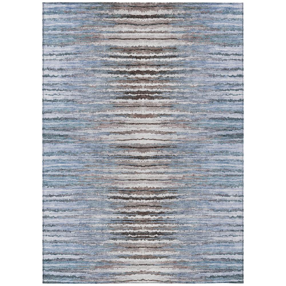 Chantille ACN604 Blue 5' x 7'6" Rug. Picture 1