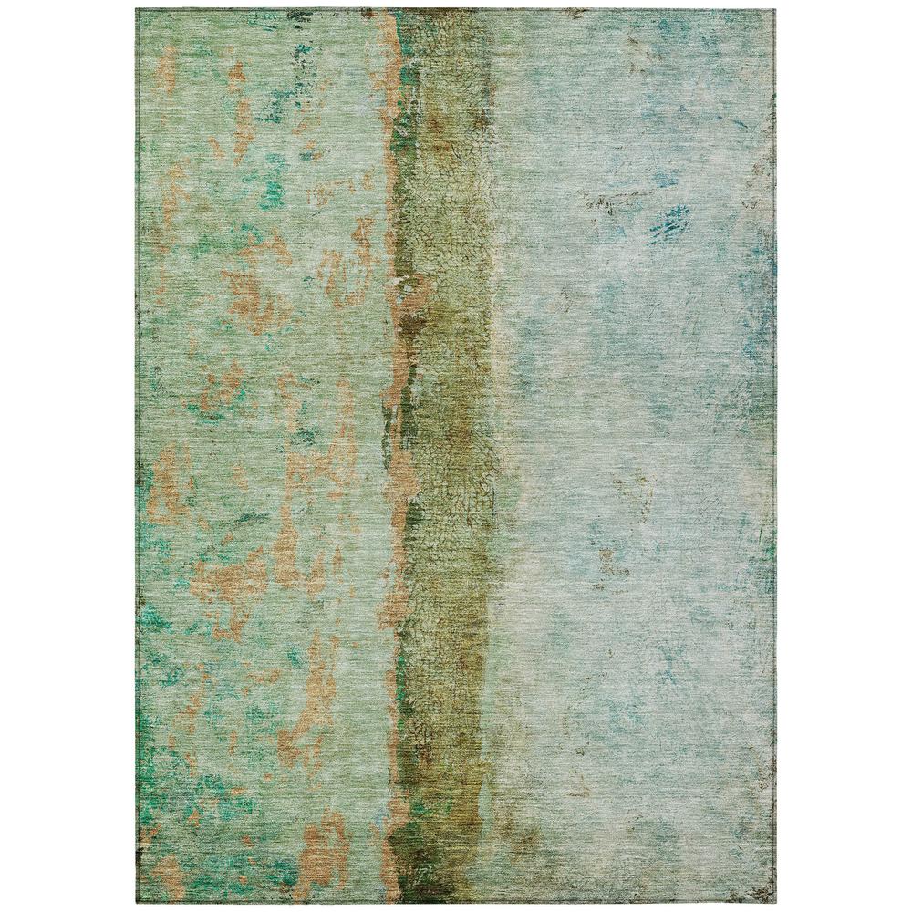 Chantille ACN605 Green 5' x 7'6" Rug. Picture 1