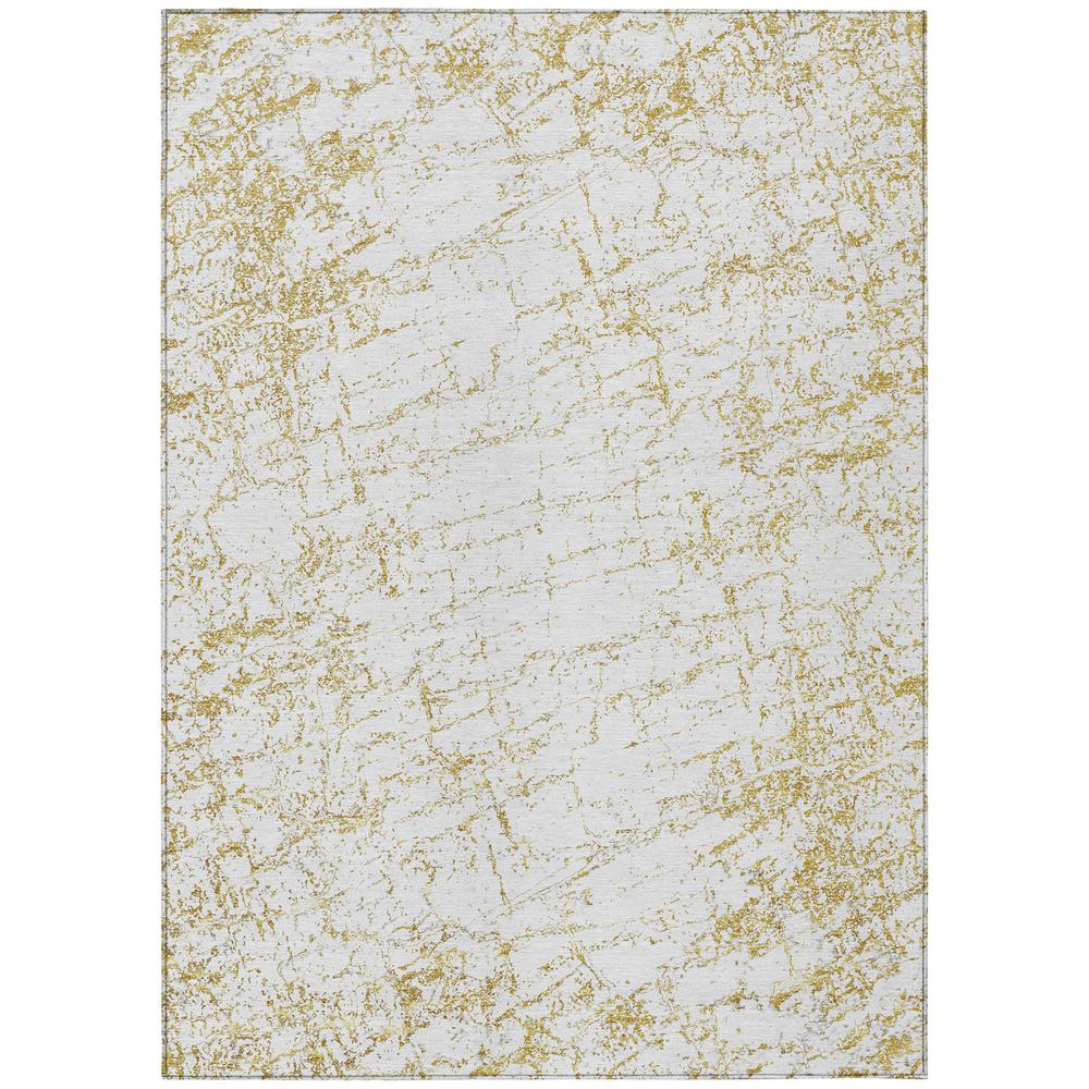 Chantille ACN606 Gold 5' x 7'6" Rug. Picture 1