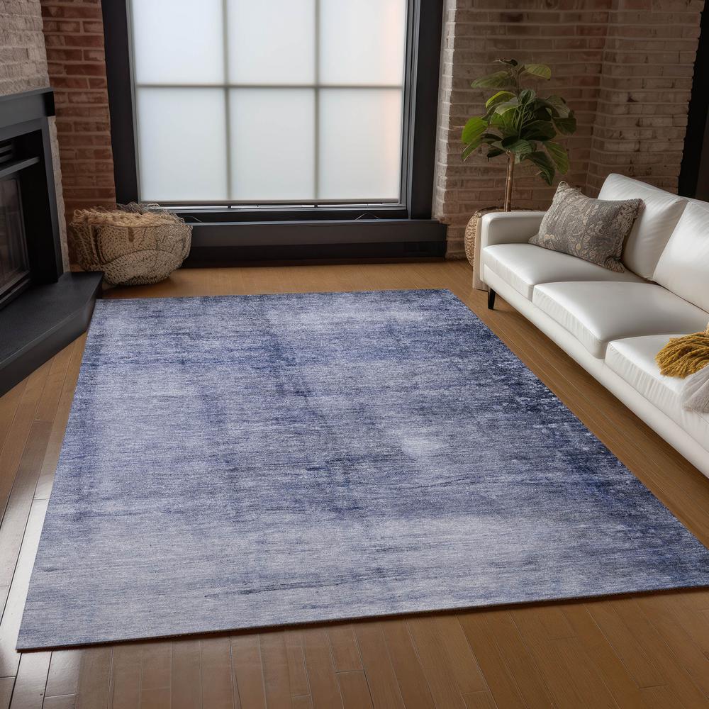 Chantille ACN608 Blue 5' x 7'6" Rug. Picture 7