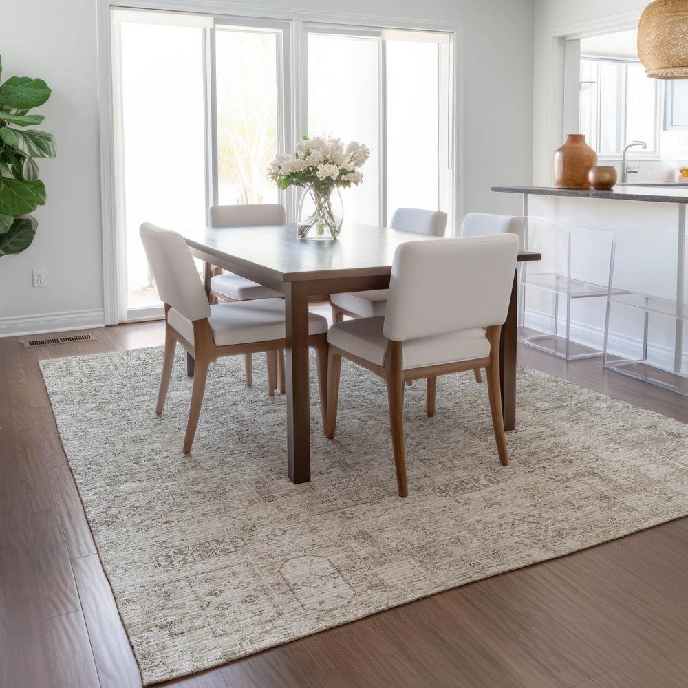 Chantille ACN611 Brown 5' x 7'6" Rug. Picture 7