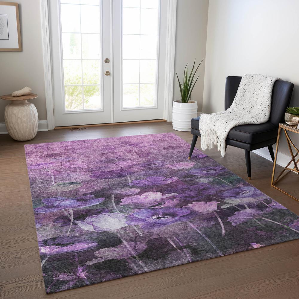 Chantille ACN613 Purple 5' x 7'6" Rug. Picture 6