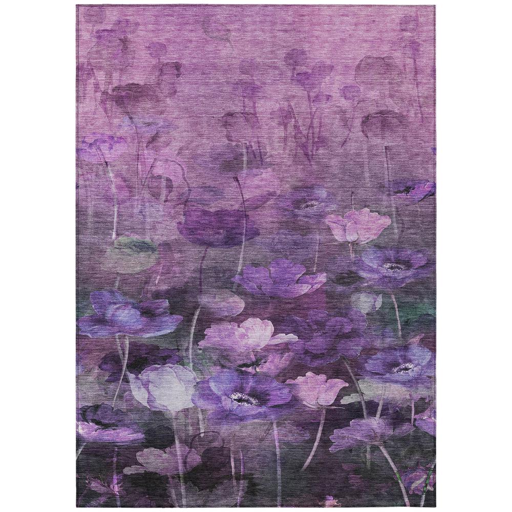 Chantille ACN613 Purple 5' x 7'6" Rug. Picture 1