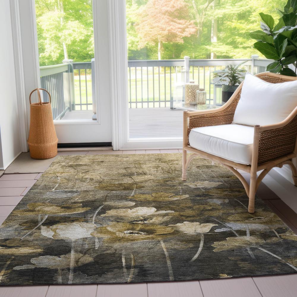 Chantille ACN613 Brown 5' x 7'6" Rug. Picture 7