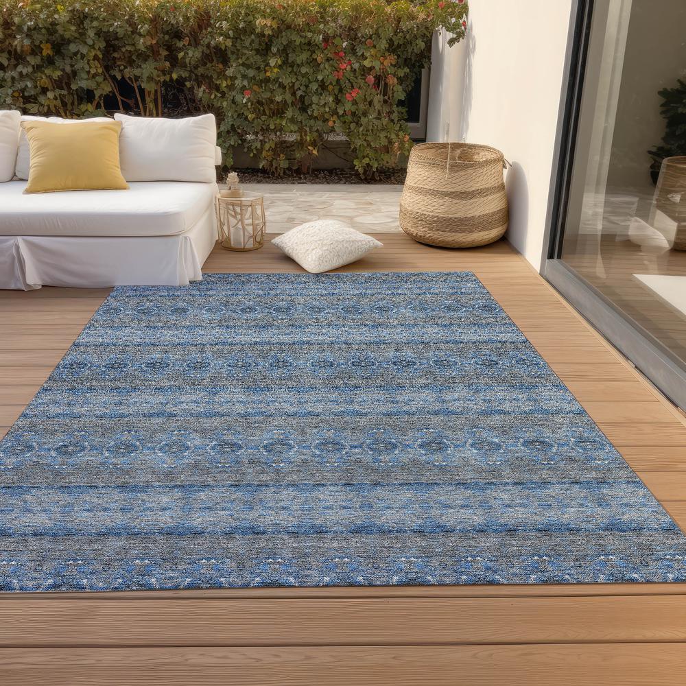 Chantille ACN615 Blue 3' x 5' Rug. Picture 8