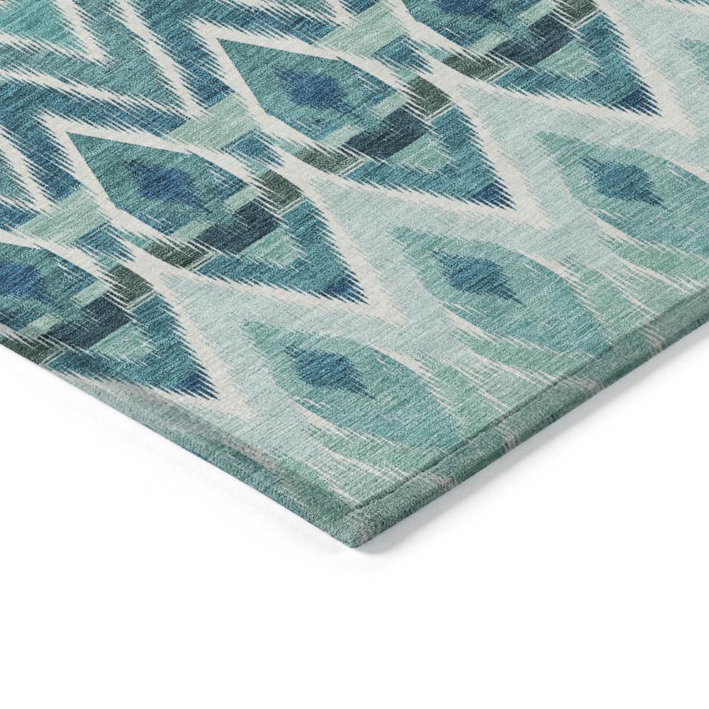 Chantille ACN617 Teal 2'6" x 3'10" Rug. Picture 3