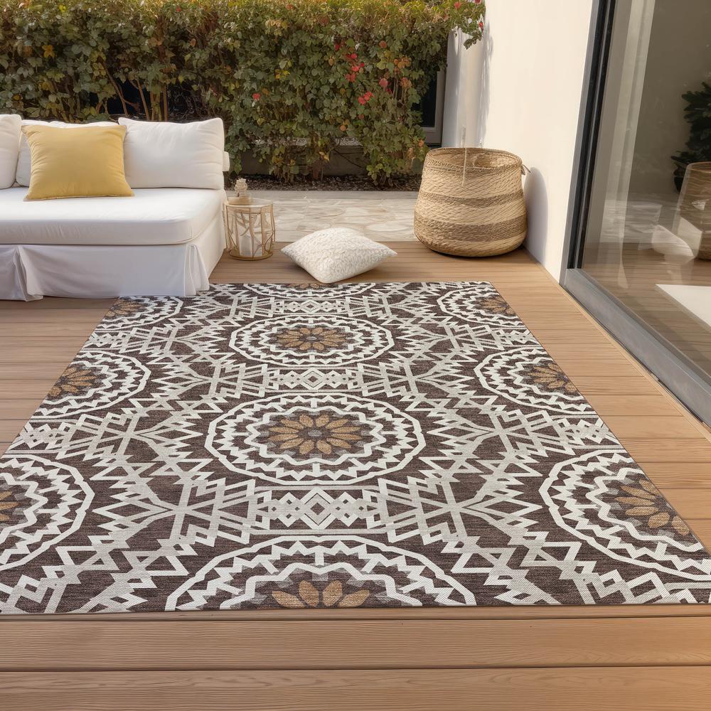 Chantille ACN619 Brown 3' x 5' Rug. Picture 8