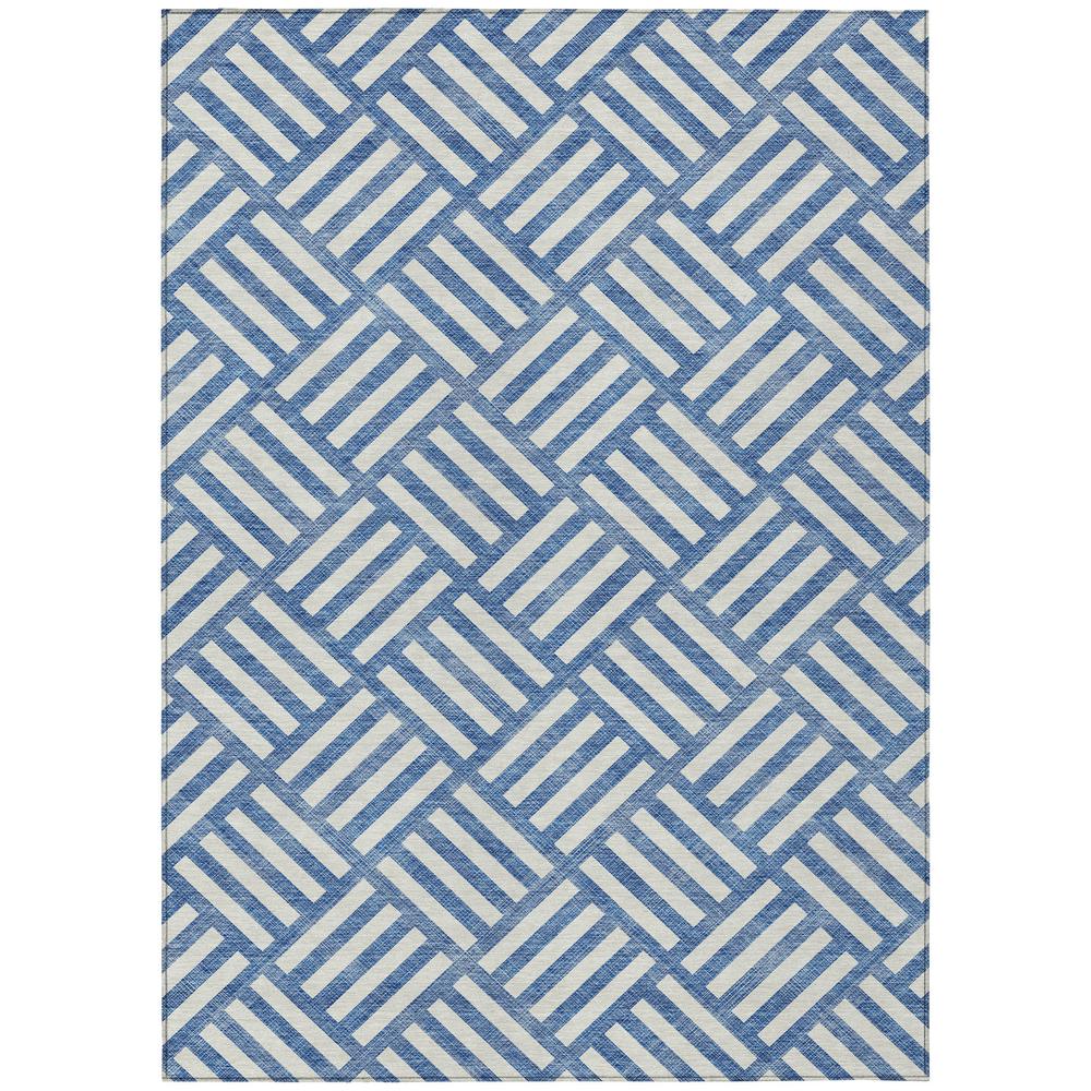 Chantille ACN620 Blue 5' x 7'6" Rug. Picture 1