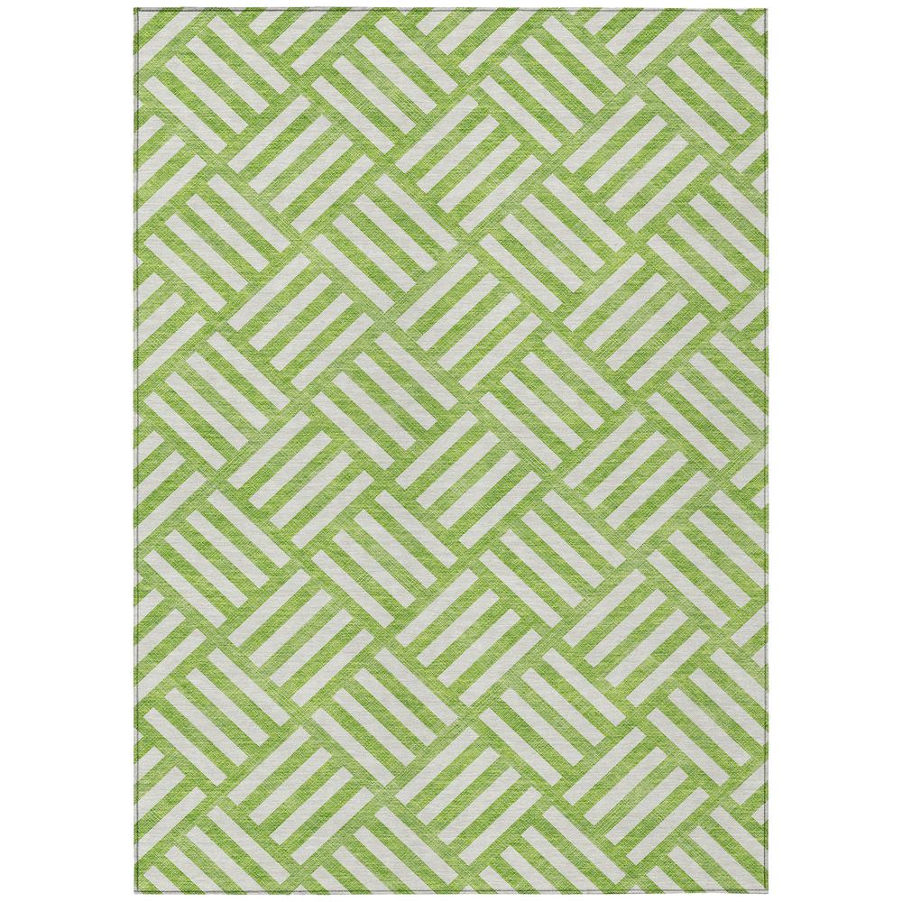 Chantille ACN620 Green 5' x 7'6" Rug. Picture 1