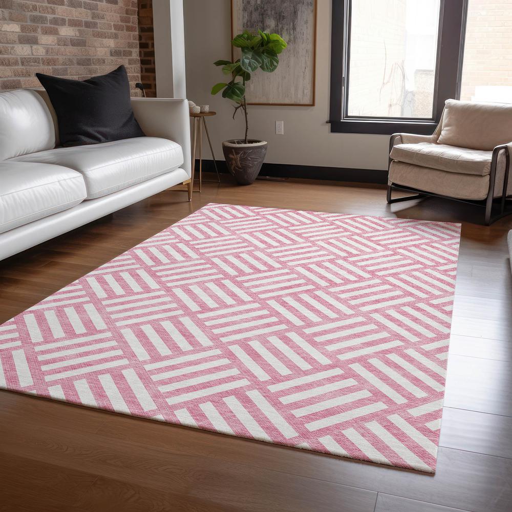 Chantille ACN620 Pink 5' x 7'6" Rug. Picture 6