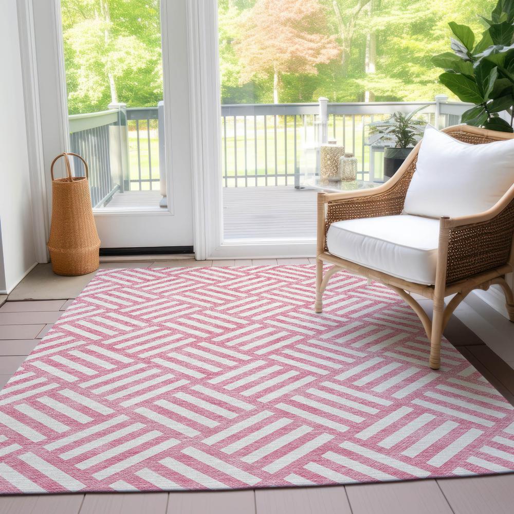 Chantille ACN620 Pink 5' x 7'6" Rug. Picture 7