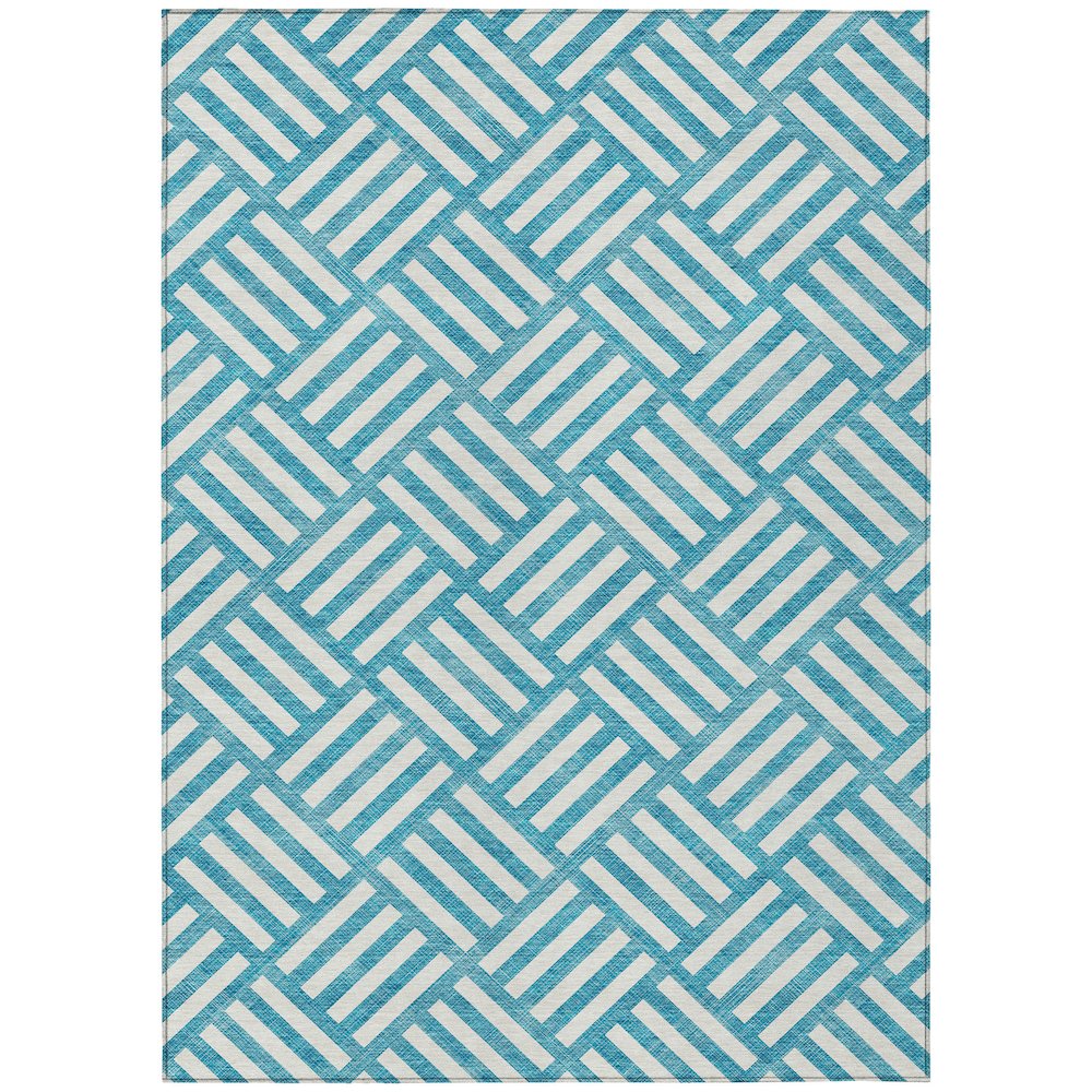 Chantille ACN620 Teal 9' x 12' Rug. Picture 1