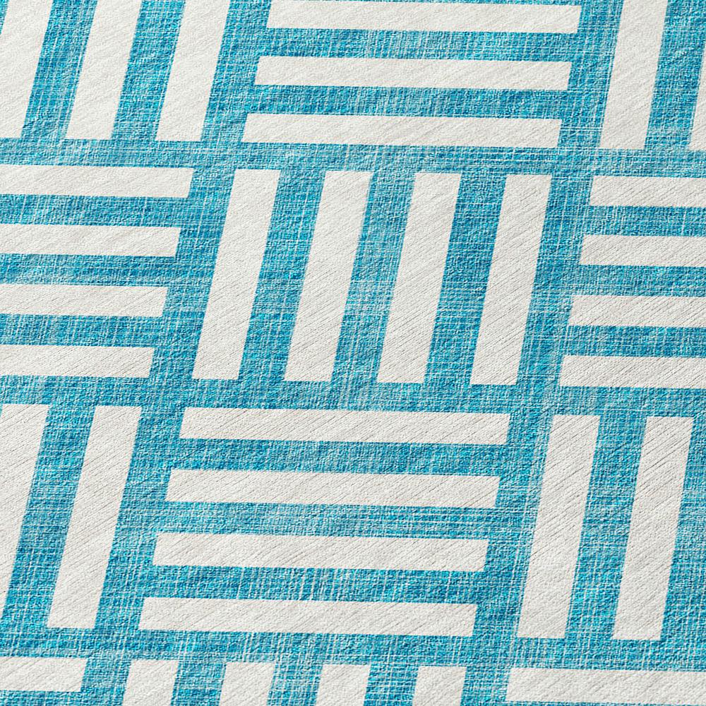 Chantille ACN620 Teal 2'6" x 3'10" Rug. Picture 5
