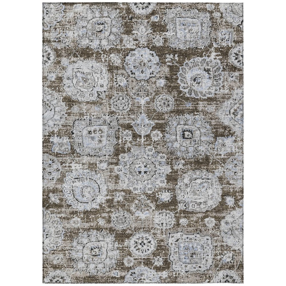 Chantille ACN634 Brown 5' x 7'6" Rug. Picture 1