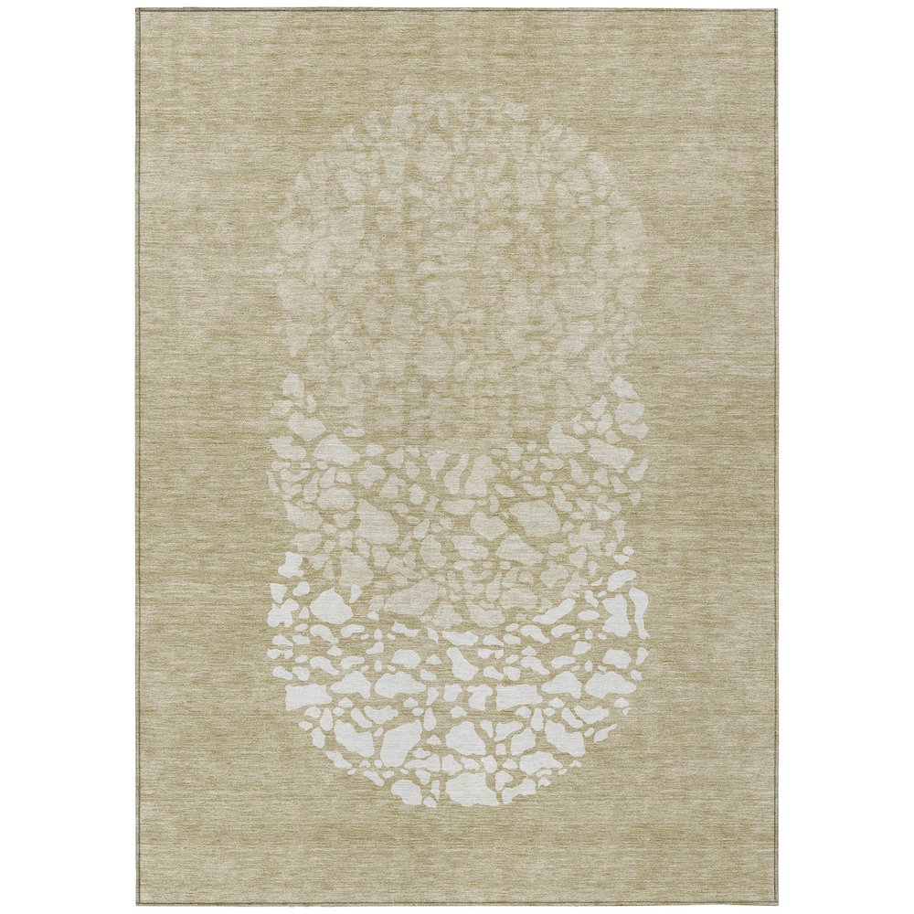 Chantille ACN643 Brown 5' x 7'6" Rug. Picture 1