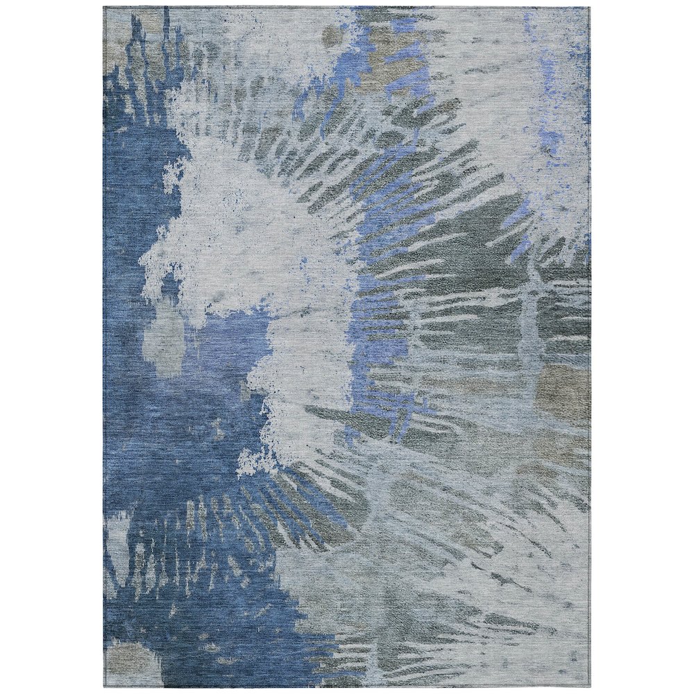 Chantille ACN645 Blue 5' x 7'6" Rug. Picture 1