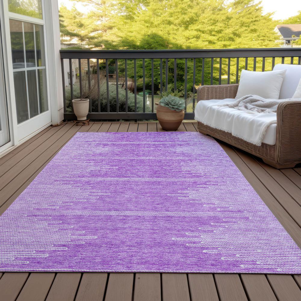 Chantille ACN647 Purple 3' x 5' Rug. Picture 8