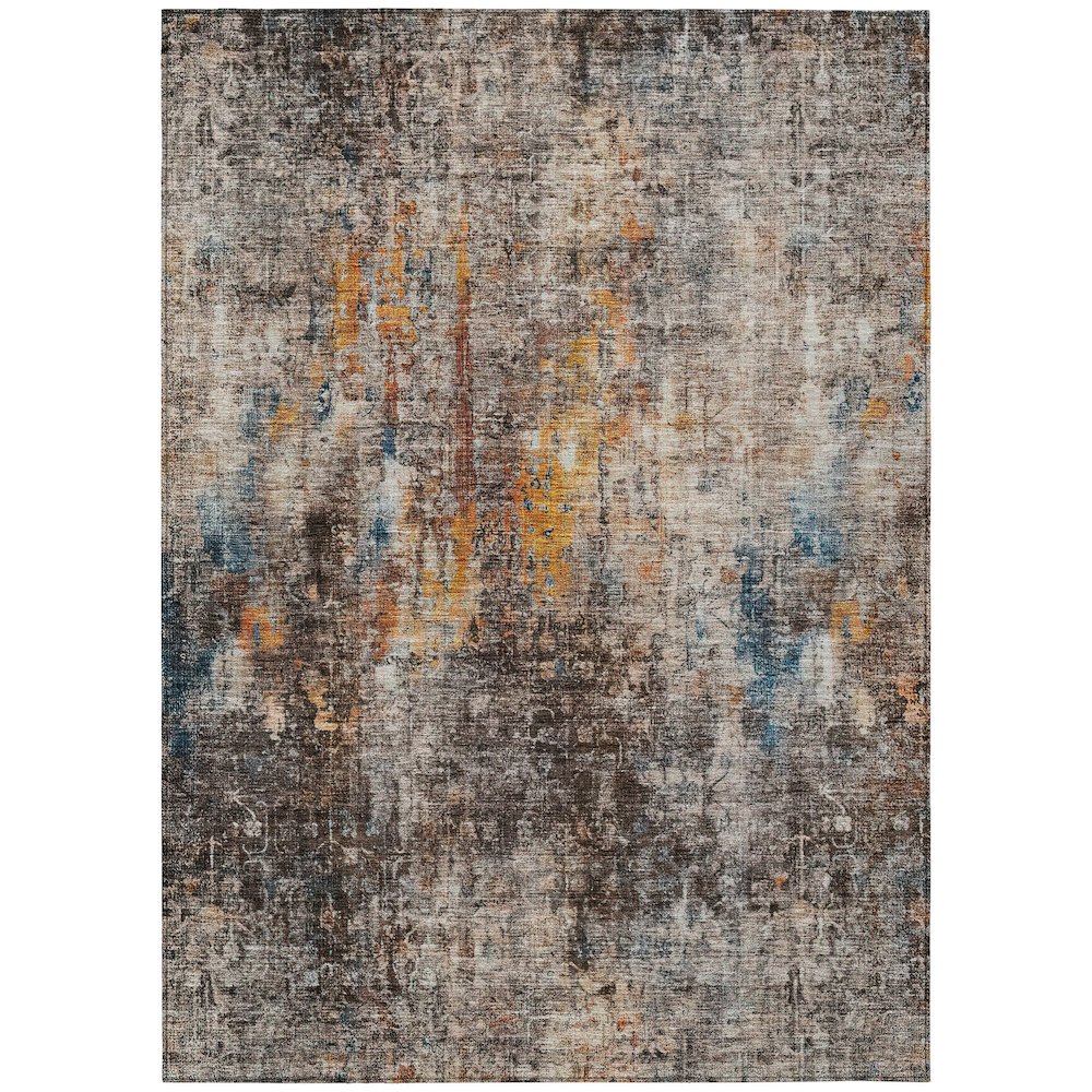 Chantille ACN655 Brown 5' x 7'6" Rug. Picture 1